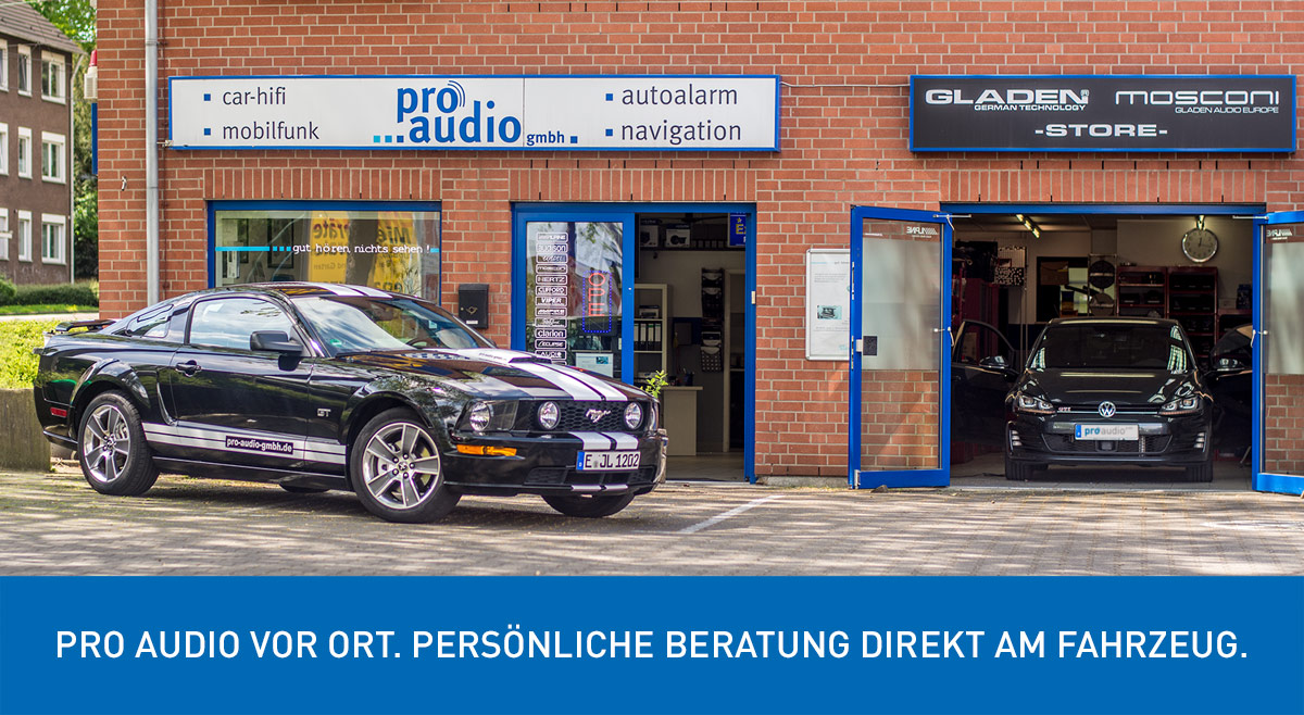 pro audio gmbh vor ort