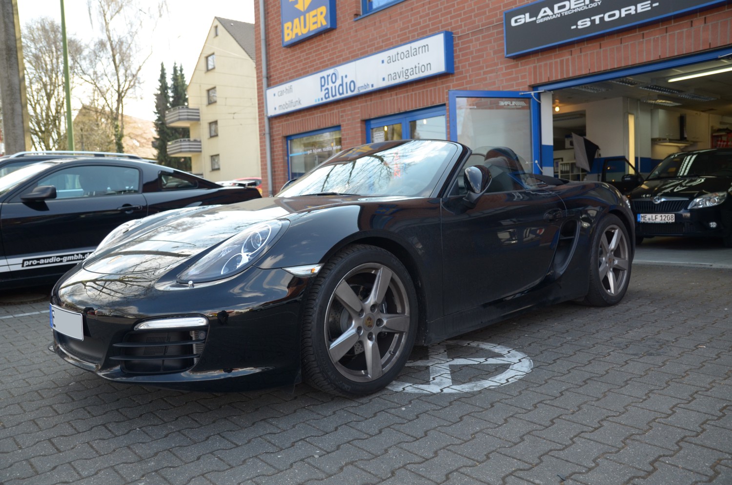 Porsche Boxster Hifi Einbau Auto